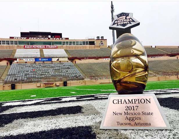 Arizona Bowl trophy